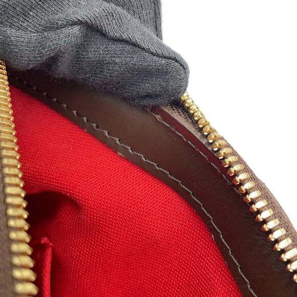 LOUIS VUITTON Verona Size PM Damier Ebene Canvas Red N41117 - Picture 14 of 16